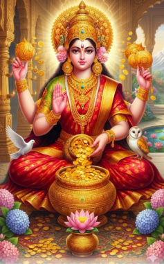 Lord Maha Lakshmi HD image 1080p
